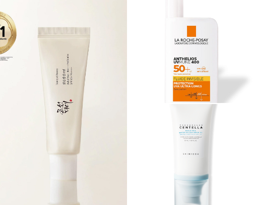Best Sunscreens for Every Skin Type ☀️ cover photo collage