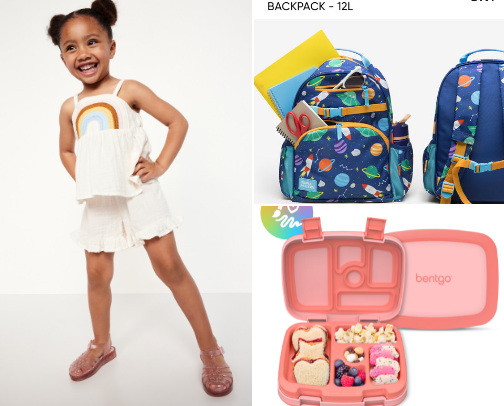 Must-have for school (Ages 4–6) cover photo collage