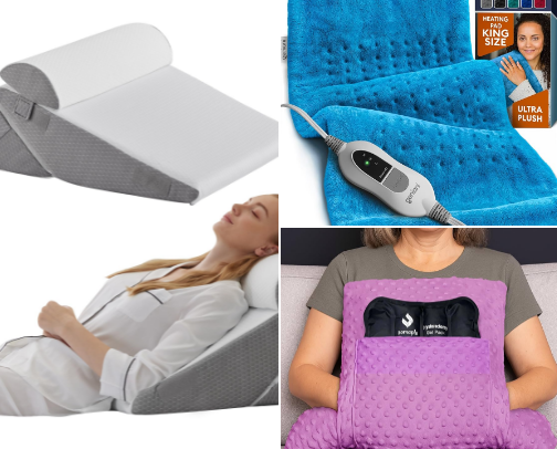 Hysterectomy Recovery Essentials cover photo collage