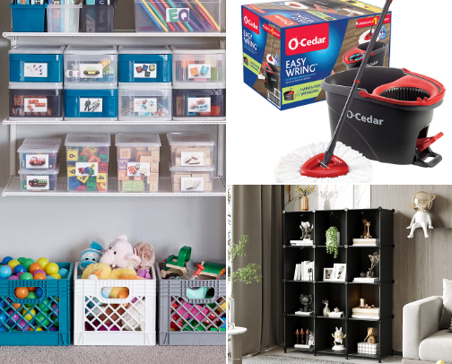 Organize & Clean cover photo collage