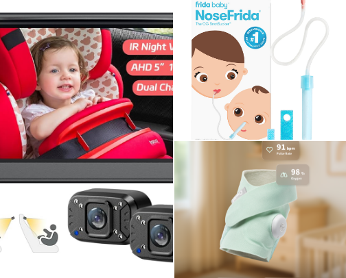 Baby Registry as a First Time Mom!! cover photo collage