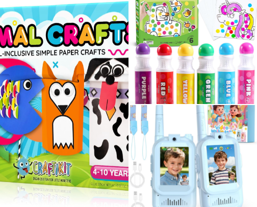 Top Toys Christmas list cover photo collage