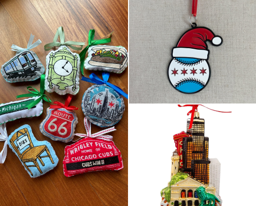 🎄 Chicago Christmas Ornaments: Locally Loved Picks for Your Tree cover photo collage