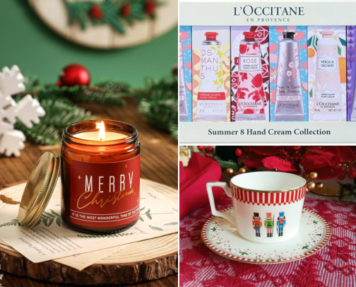 🎄 Christmas Gifts for Mom 🤍 Thoughtful keepsakes, cozy luxuries & little ways to spoil her cover photo collage