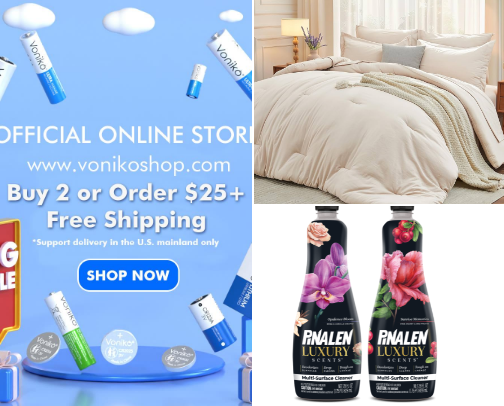 Amazon home must haves cover photo collage