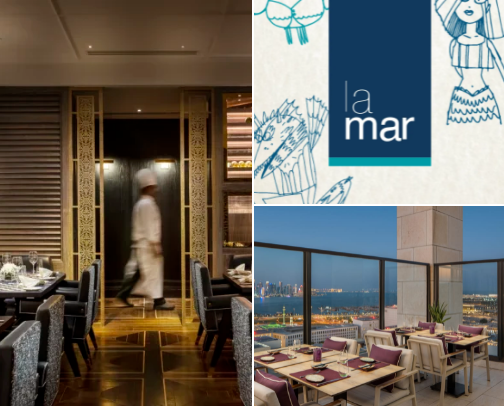 Highly recommend restaurant in Doha🍴🌸 cover photo collage