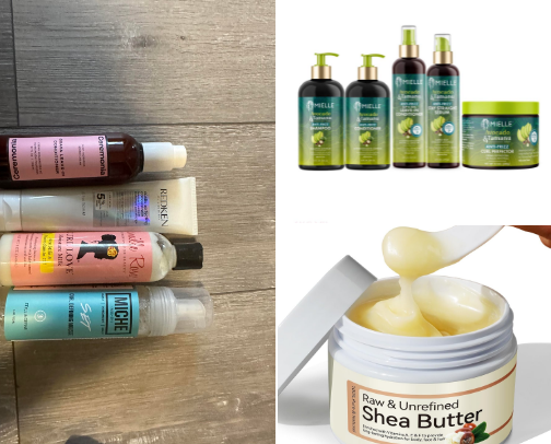 Moisture Routine For Natural Hair cover photo collage