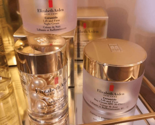 Elizabeth Arden cover photo collage