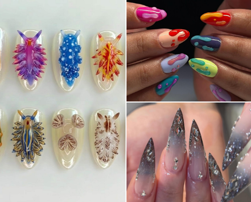 Press On Nail Inspo No The Fun Events In Life :D cover photo collage