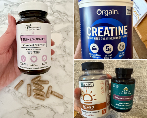 Must-have supplements for women over 40 cover photo collage