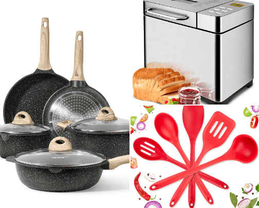 Kitchen must haves! cover photo collage