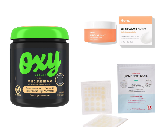 best products to get clear skin cover photo collage
