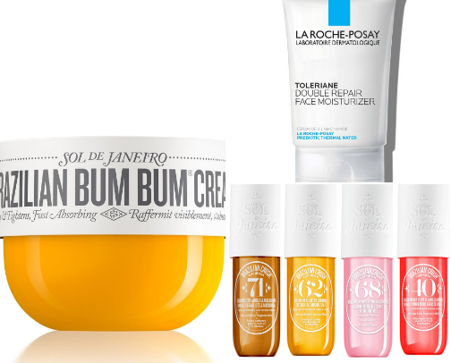 My favorite beauty recs cover photo collage