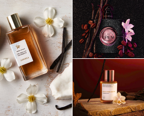 💐Female perfumes cover photo collage