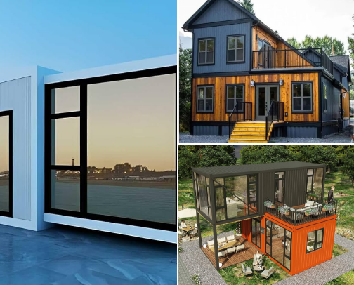 Modern Container Homes I’ll Own When I’m Rich cover photo collage