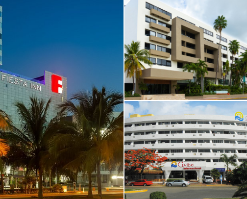 Hotels that I recommend for a business trip to Cancun cover photo collage