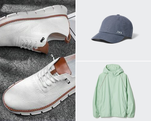 Men's stuff cover photo collage