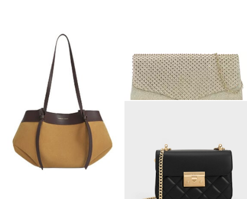 Women's bags cover photo collage