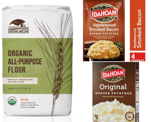 Dry goods for the pantry cover photo collage