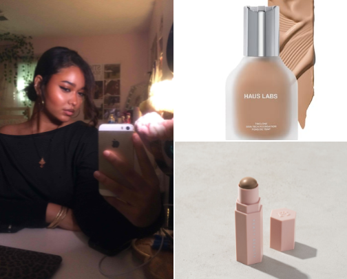 (mostly affordable) sweat proof long lasting makeup routine!!! cover photo collage