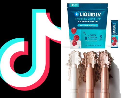 My Tiktok finds cover photo collage