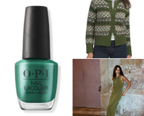 Green love cover photo collage