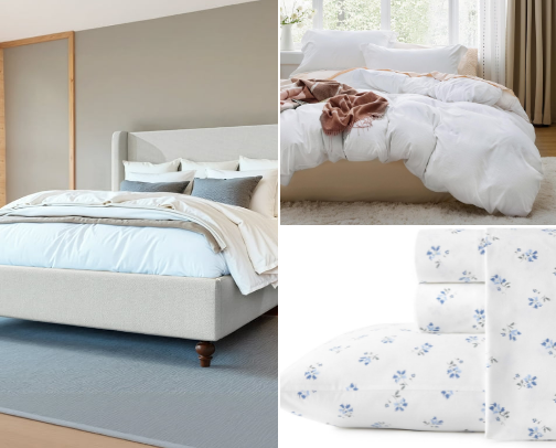 PRIMARY BEDROOM organization + decor cover photo collage