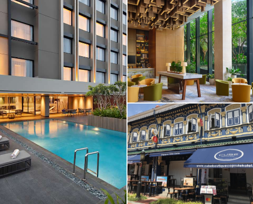 Hotel list cover photo collage