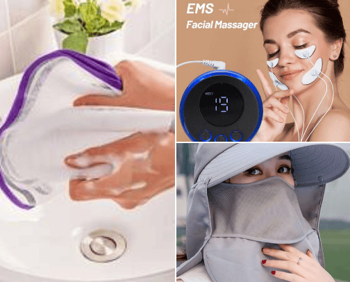 Skin Care and Protection cover photo collage