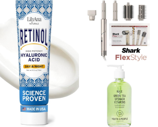 My Favorite Hair, Makeup & Skincare Products cover photo collage