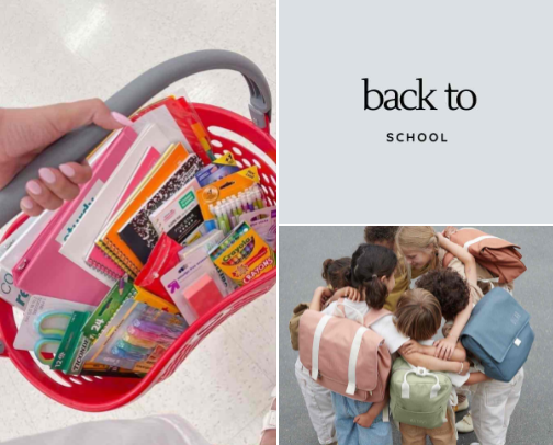 FIRST DAY FEELS • best back to school finds cover photo collage
