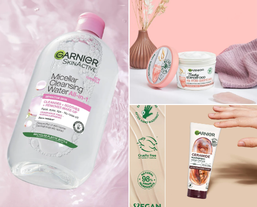 Garnier – Gentle, Natural & Wallet-Friendly 💚🌿 cover photo collage