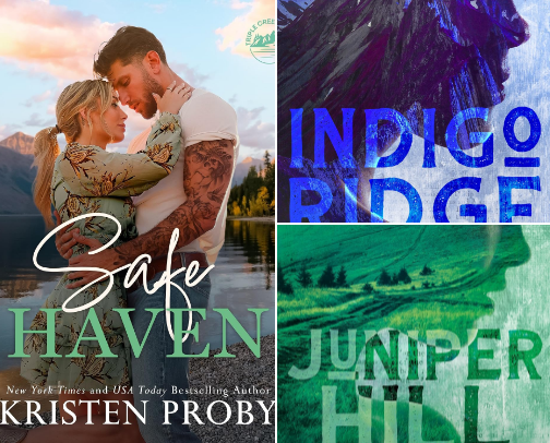 Get Free - Safe Haven: Triple Creek Ranch, Book 1 Inspired Romance Reads cover photo collage