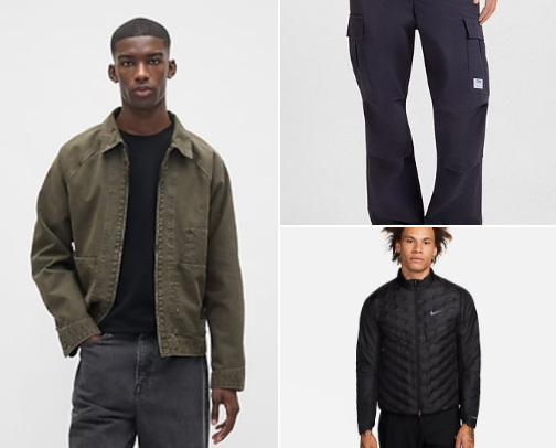 Mens Jacket,Coats&Outerwear cover photo collage