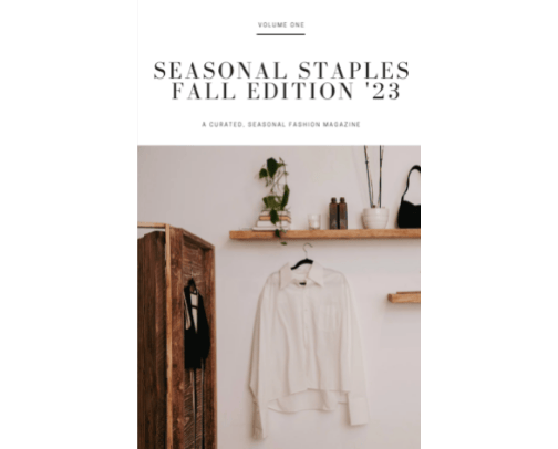 Seasonal Staples: Fall Edition '23 cover photo collage