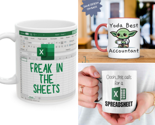 Gifts for the Accountant/Finance Nerd in your Life cover photo collage
