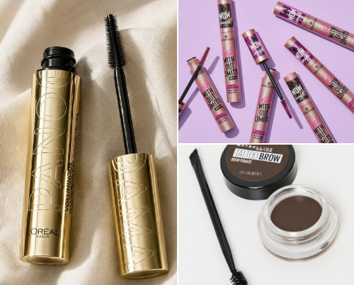 The Best Eye & Brow Makeup Products cover photo collage