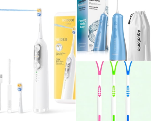 “The Ultimate Oral Care & Smile Essentials 🦷✨” cover photo collage