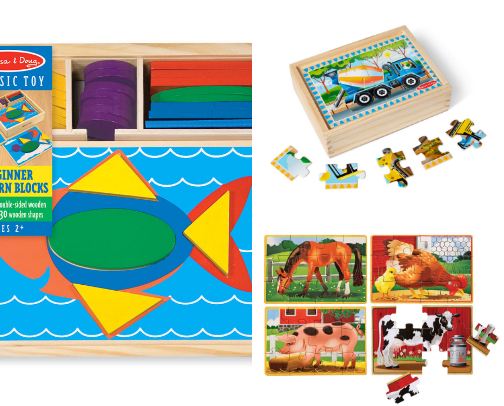 Toys for up to 4 years  old cover photo collage