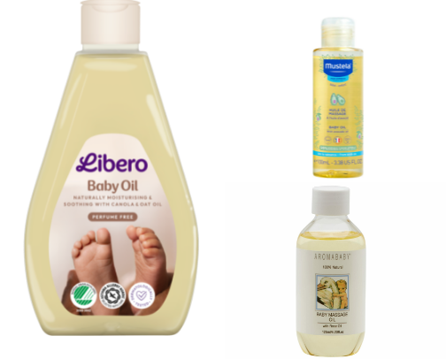 Top Baby Telon & Body Oils for Soothing, Warmth, and Sweet Scents cover photo collage