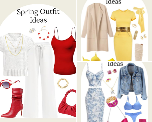 Seasonably Fashionable cover photo collage