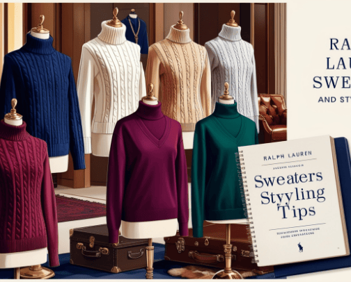 Ralph Lauren Sweaters and Styling Tips cover photo collage