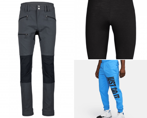 Trousers (men) cover photo collage