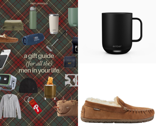 MEN GIFT GUIDE cover photo collage