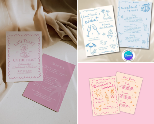 invites/cards cover photo collage