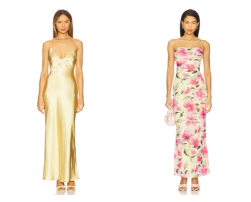 Wedding guest dresses cover photo collage