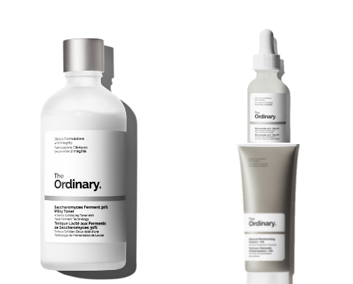 Affordable skincare products cover photo collage