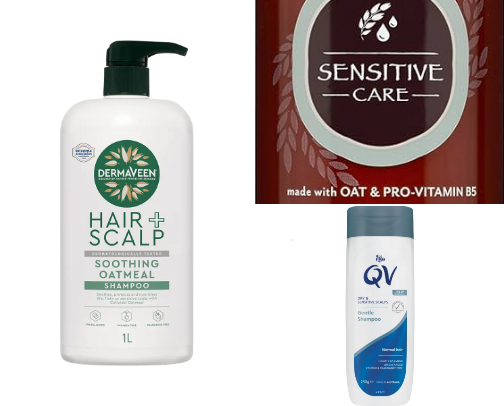 Fragrance free shampoo and conditioners for dry hair cover photo collage