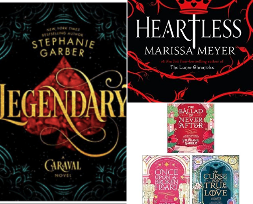 YA Fantasy Book Recommendations cover photo collage