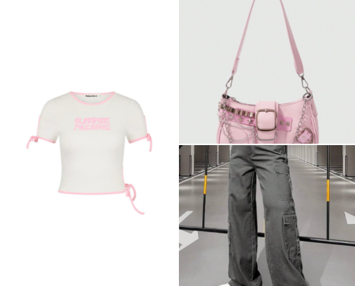 Cyber Y2K & Soft Pink Fit Inspo 🩷 cover photo collage